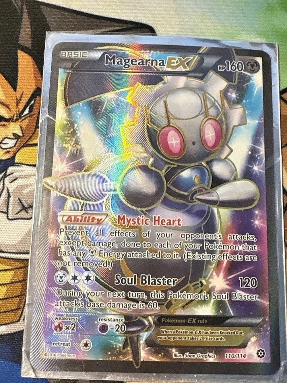 Pokémon Magearna EX Trading Card 110/114